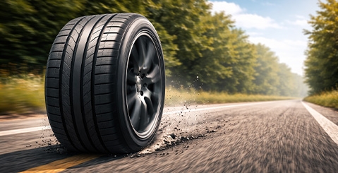 Mitä renkaiden vierintävastus tarkoittaa?