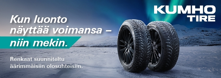 Kumho - When nature show its strength - So do we Kumho - When nature show its strength - So do we