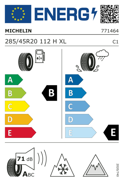 EU-Merkki Michelin X-Ice Snow SUV 285/45R20 112H XL