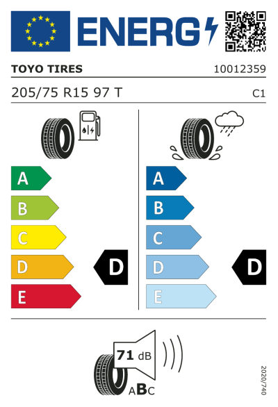 Toyo Tires Open Country A/T+ 205/75R15 97T Sommerdekk - Dekk365