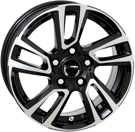 Image Ride HL Blk/Pol 5.5 x 14 CB57,10 ET30 4/100