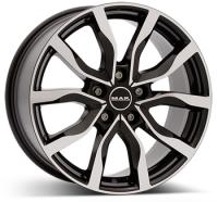 MAK Highlands blk/pol 9.5 x 21 CB72,60 ET49 5/120