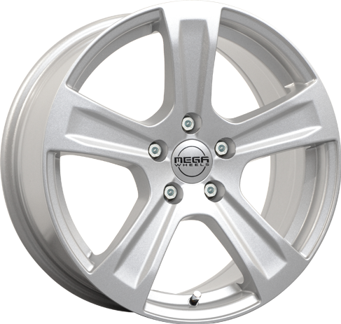 Mega Wheels Leo Silver 6.5 x 16 CB67,10 ET44 5/114.3