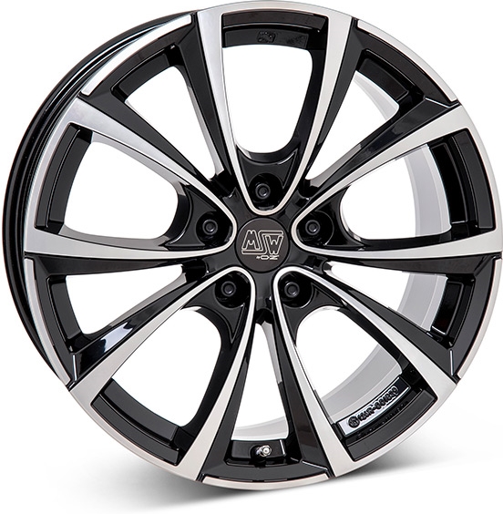 MSW 27T G.Blk/Pol 9.5 x 19 CB64,10 ET40 5/120