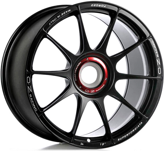 OZ Superforgiata CL M.Blk 12 x 21 CB84,00 ET45 5/130